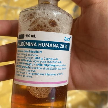 albúmina humana 100ml - 3/3