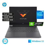 Vendo Laptop Gaming, HP Victus 15.6, 144Hz, Intel Core i5-13420H, RTX 4050 6GB - 16GB DDR4, 512GB - Img 56830807