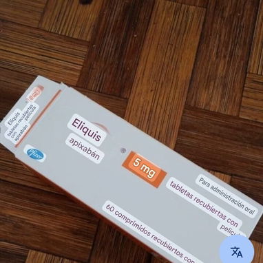 Venta de Apixaban. Caja con 60 tabletas de 5 mgrs en 38000 pesos - Img 122193473