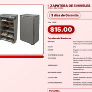 ZAPATERA DE 5 NIVELES . - Img 57568662