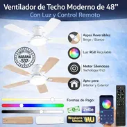 160usd🔺️ Ventilador de techo moderno - Img 54957693