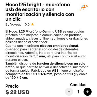 Accesorios informático y otros productos - 5/10