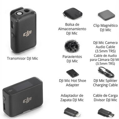 🎤 Micrófono inalámbrico DJI MIC (1 TX + 1 RX) 🎤🌐 - Img 126315636