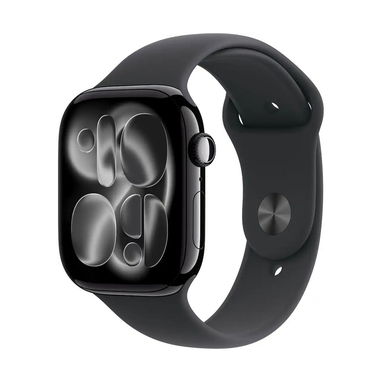 Apple Watch Series 11 46mm GPS Jet Caja negra con banda deportiva negra M/L MEUX4LW/A - 2/3