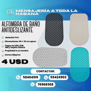 🛁 ALFOMBRA DE BAÑO ANTIDESLIZANTE BEIGE 💰 Precio: 4 USD - Img 57879432