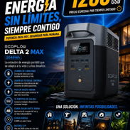 Estación De Energía Portátil 2400W/2048Wh EcoFlow DELTA 2 Max - Img 55404336