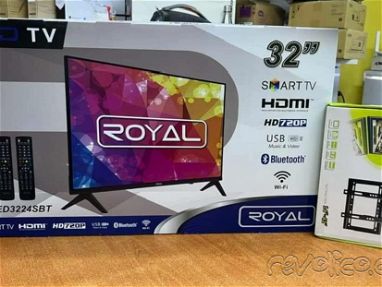 smart tv ROYAL 32"' con soporte incluido - Img 67738228