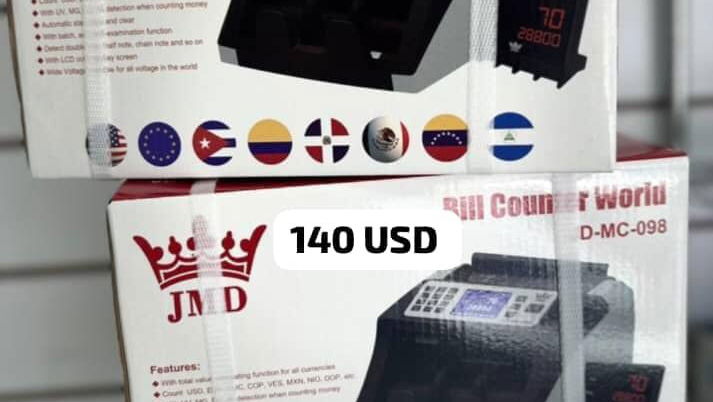 Maquina De Contar Dinero Nueva Jmd Acepta Todo Con En Cerro La Habana