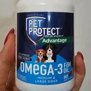 PET PROTECT OMEGA-3 FISH OIL 60 TAB - Img 54680423