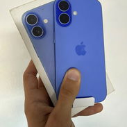 -IPHONE 16 💙 128GB 100%(110 ciclos) SIM FÍSICA conserva su caja - Img 57587651