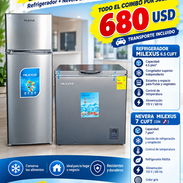 Refrigerador MILEXUS – 6.5 CUFT • Capacidad: 6.5 pies³ - Img 57753520