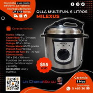 💲55💲OLLA REINA MILEXUS 6L - 90 MIN. MENSAJERÍA EN LA HABANA, FACTURA Y GARANTÍA 1 MES. TLF 54833699 - Img 49449536