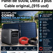 Delta 3 plus, cable de 10 metros y panel solar de 500W, lakonka 💯 - Img 57964594