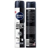 DESODORANTE NIVEA BLACK & WHITE INVISIBLE 200ML - Img 53122123