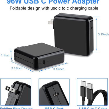 📞53884600.🎇 Cargador de portátil USB C de 96 W🎇 Mensajería disponible.🚴 - Img 120401926