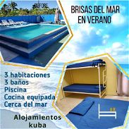 En Guanabo 3 habitaciones y piscina a una cuadra del mar - Img 45663291