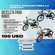 🚲💙🧡 ¡BICICLETAS INFANTILES ANBANGQI – $100 USD! 🧡💙🚲 - Img 56755839