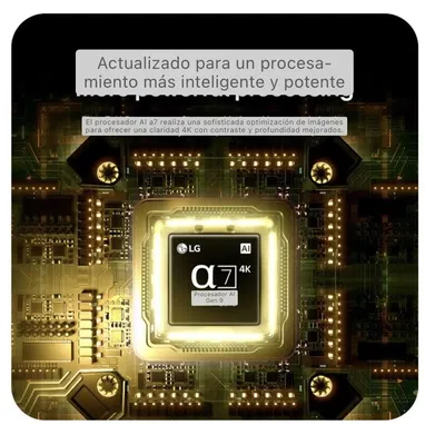 Smart TV LG de 50”QNED 4K UHD Mini LED  (2026)con IA integrado  modelo :LG 50”QNED75B5 - 5/10