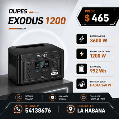 🔋🔥 OFERTA ESPECIAL ⚡️ ¡SEMANA DE REBAJAS! 🔥Estaciones con precios especiales, factura y garantía 🤑‼️ - 2/8