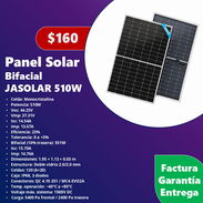 Panel Solar Bifacial 510W - Img 55755446