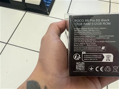 Xiaomi Poco X6 Pro 12/512 Neww, sellado en su caja - Img 66475962