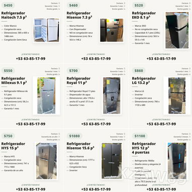 Neveras refrigeradores lavadores y aires nuevos - 3/4