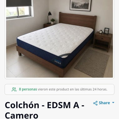 Venta de colchones d alta calidad y extremo confort. Interesados escribir al 56734610 - Img 122973579