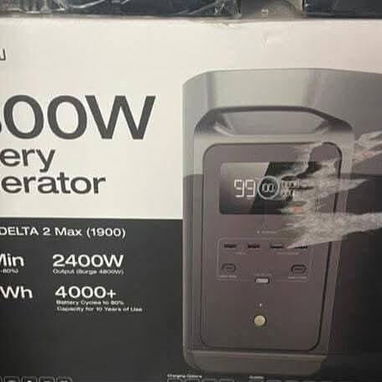 ECOFLOW NUEVOS EN CAJA, PANELES SOLARES,C9MBOS ,BASE,CABLES - 3/10