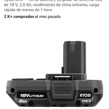 Taladro Ryobi 100 usd + 20 bateria litium - 5/5