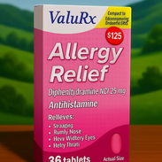 🫠 Alergias Fuera ⭐ Difenidramina antihistamínicos - Img 50368422