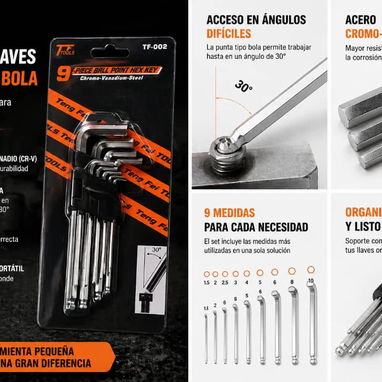 Llaves de Allen 🧰✨: calidad y garantÃa ✅ - Img 120434466