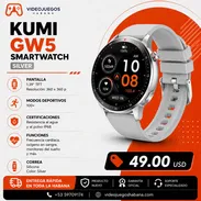 Kumi GW5 Smartwatch Silver | Reloj Inteligente con IP68 en La Habana - Img 55043421