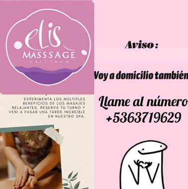Elis Massage. Masajes relajantes, terapias específicas. A domicilio - Img 91468701