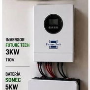 Combo ➡️Inversor 3kw future tech ➡️Bateria 5 kwh sonec - Img 56928393