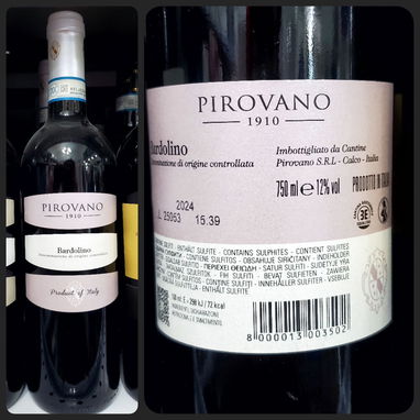 🍷 Vinos PIROVANO 🇮🇹 Italianos | 6 Variedades | 750ml - 2/7