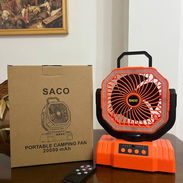 Ventilador de escritorio recargable SACO - Img 55361049