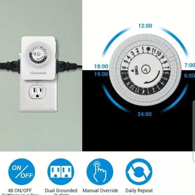 Temporizador eléctrico NUEVOS EN CAJA! - 3/4