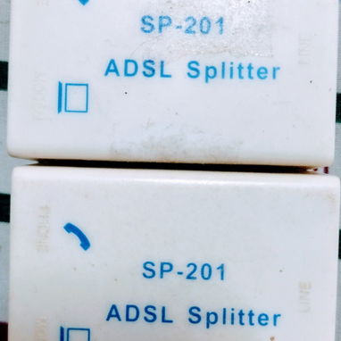 MÓDEM WEBCAM Y SPLITTERS - 3/3