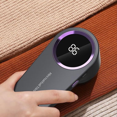 Afeitadora de tela recargable ⚡👕 removedor de pelusa eléctrico para ropa y muebles, depiller seguro y eficaz - 2/8