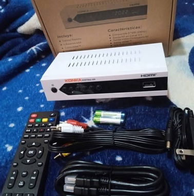 Caja HD KONKA decodificadora de TV digital con HDMI, AV y USB Color Blanca $60 USD transporte incluido Garantía - Img 89643932