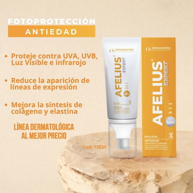 Protector Solar Afelius Expert 50 SPF + - Img 116249656