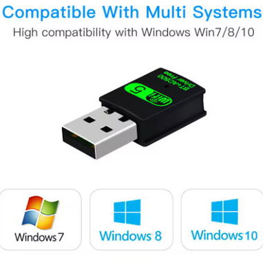 Adaptador USB Wifi Bluetooth 2 en 1 doble banda - 3/3