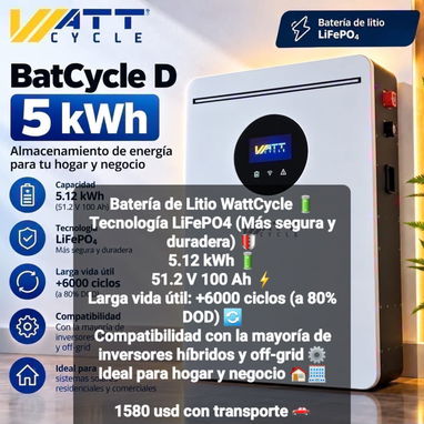 Batería: SAKO, batería Must, batería Eco - 6/7