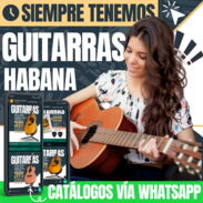 GUITARRAS HABANA!!! Tres Cubano Guitarra GUITARRA Electroacústica  Guitarras Acústicas Acero - Img 44769469