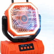 Ventilador Recargable FYGURSO 20000mAh con Luz LED, Oscilación y Control Remoto - Img 57777565