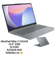 Laptop lenovo ideapad slim 3 15.6" 8/256GB selladas en caja - Img 48627785