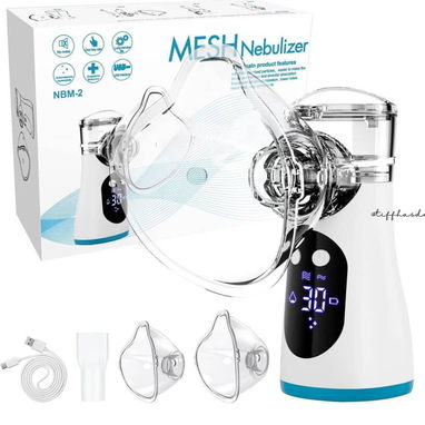 Nebulizador portátil inalámbrico para toda la familia.  50 USD - 4/9