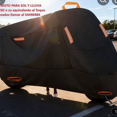 CAPAS DE MOTOCICLETAS CONTRA SOL Y LLUVIA !!! - 4/5