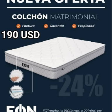 Colchones matrimoniales - 2/2