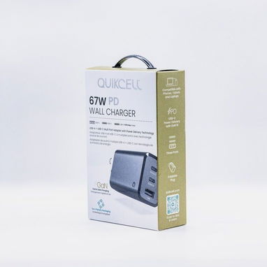 🍀Cargador de Pared Quikcell 67W PD GaN (Multi-Puerto)🍀 - Img 120402342